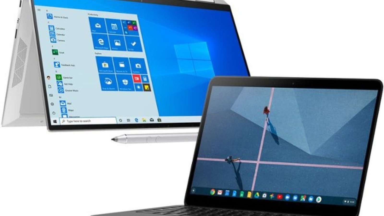 A Laptop and a Tablet Showing Laptops vs. Tablets: Which Better?